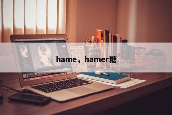 hame，hamer糖-第1张图片-F7W7攻略网